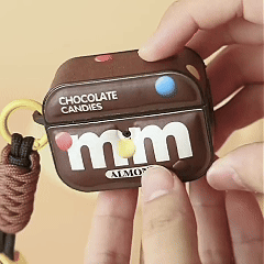 Almond Chocolate Candies Addict Case for AirPods
