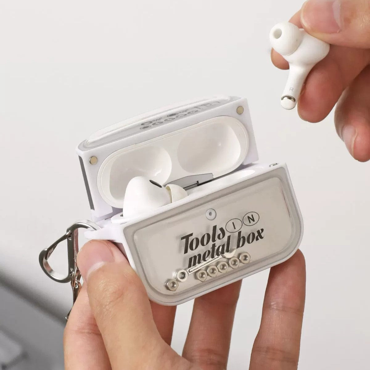 Tools Metal Box Case for AirPods