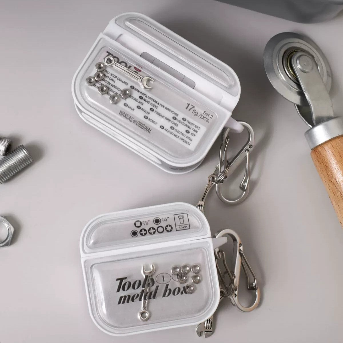 Tools Metal Box Case for AirPods