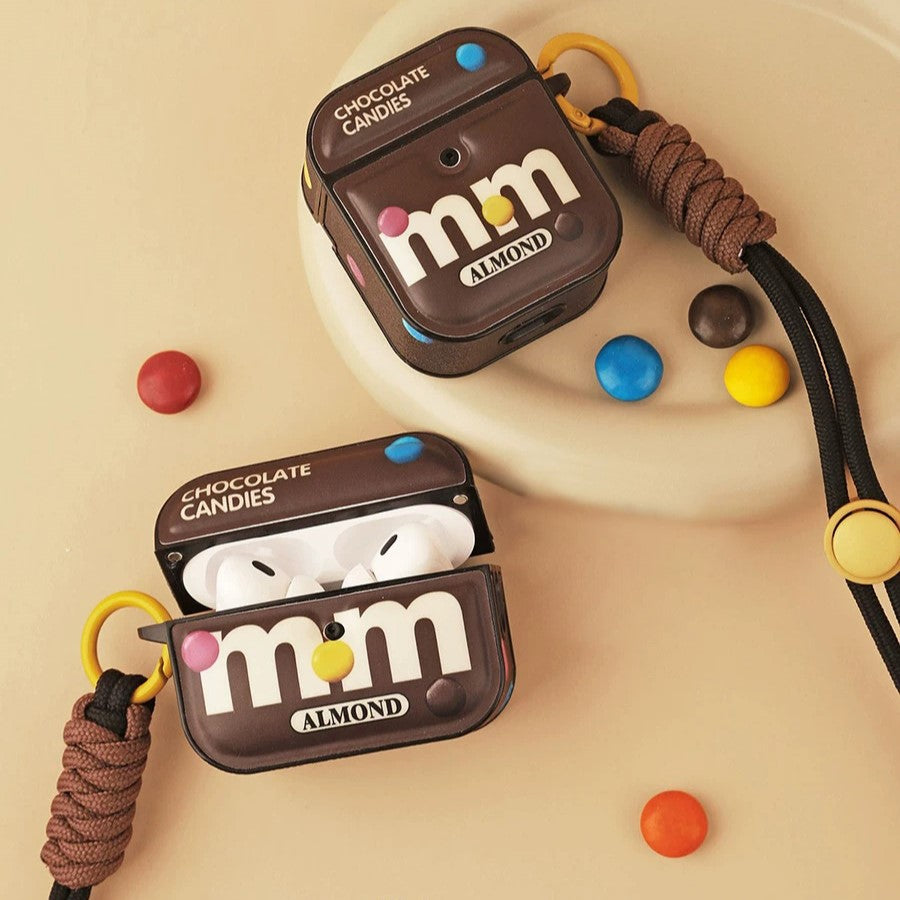 Almond Chocolate Candies Addict Case for AirPods