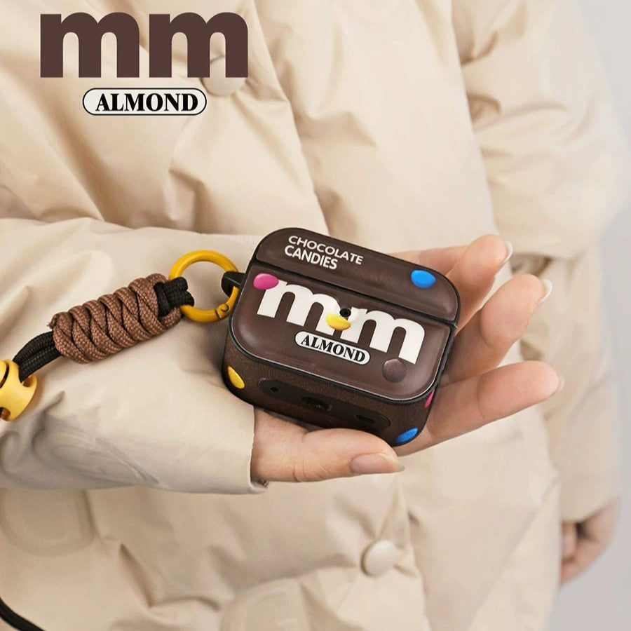 Almond Chocolate Candies Addict Case for AirPods