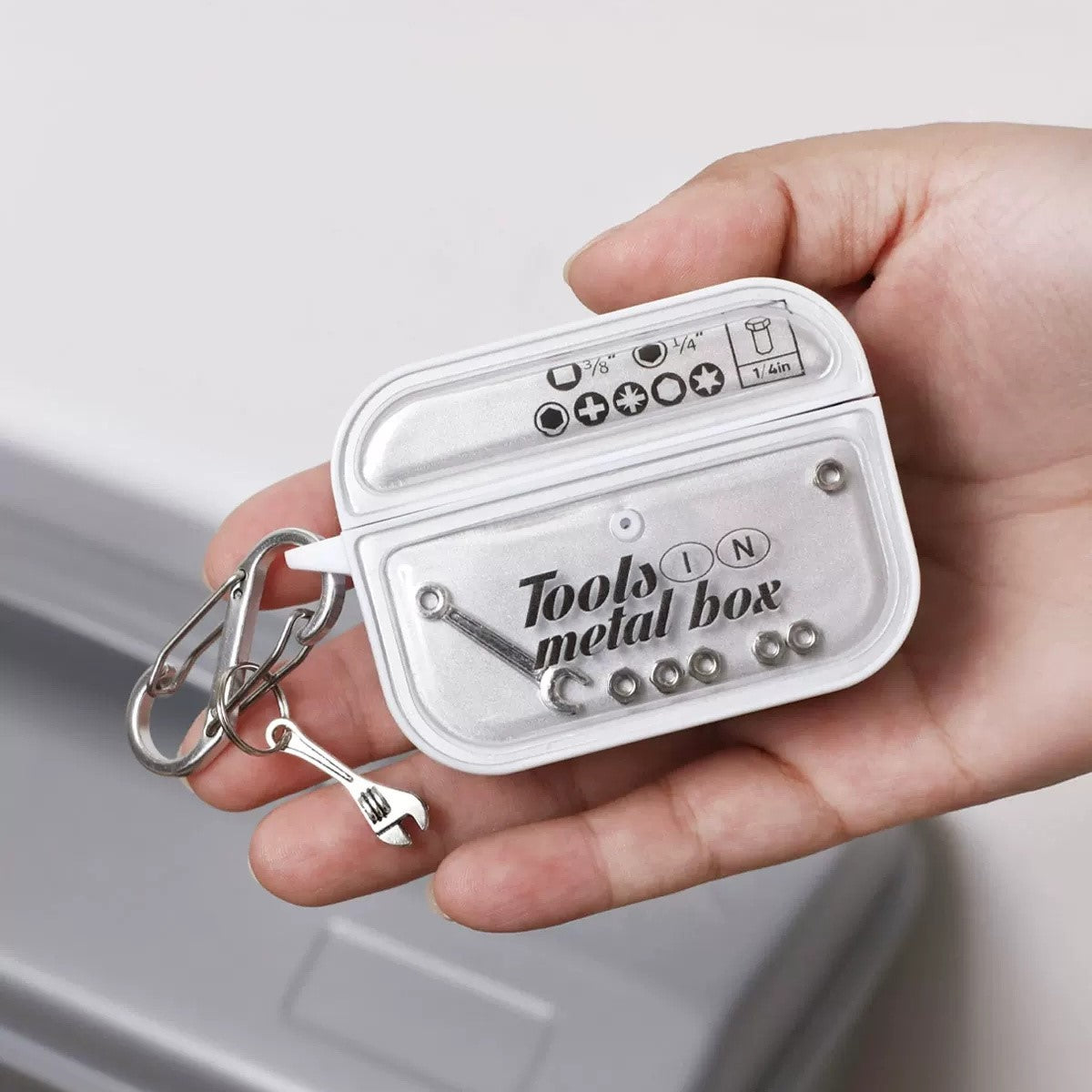 Tools Metal Box Case for AirPods