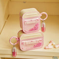 Vitamin D3 Supplement Pink Pill Case for AirPods